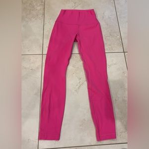 Lululemon align leggings Sonic Pink size 2